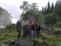 Lokale svartkruttskyttere sørget for salutt