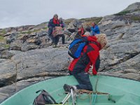 Ombordstigning for retur fra Grønøya