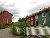 Gammel bebyggelse er tatt vare på på Moholmen
