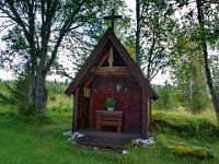 Alteret ved kirkestedet for Maria-kirka i Volden