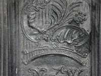 Endeplate støpt i 1792