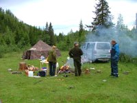 Aksjonens "Base Camp"