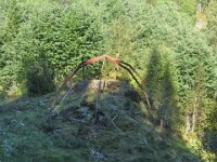 Stålskjelett er på plass. Sept 2022