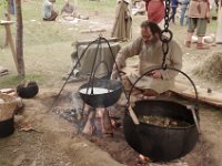 Viking-kokken i arbeid